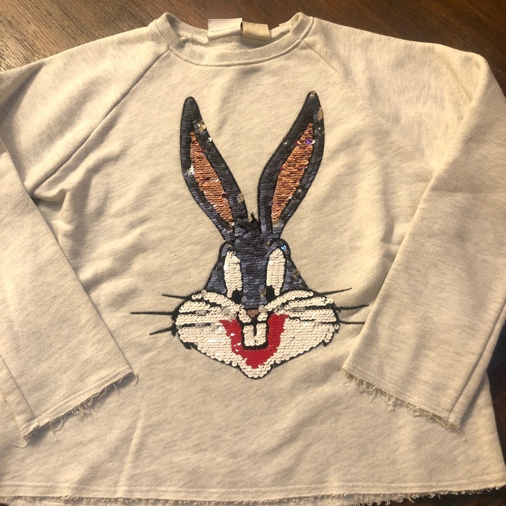 Zara Girls Looney Tunes Sweat shirt